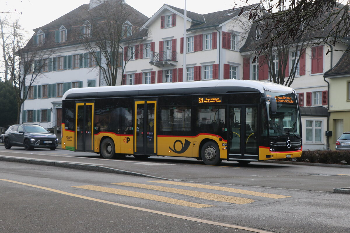 PostAuto Ostschweiz - TG ?/PID 12'255 - eMercedes am 18. Dezember 2025 in Kreuzlingen (Aufnahme: Martin Beyer)