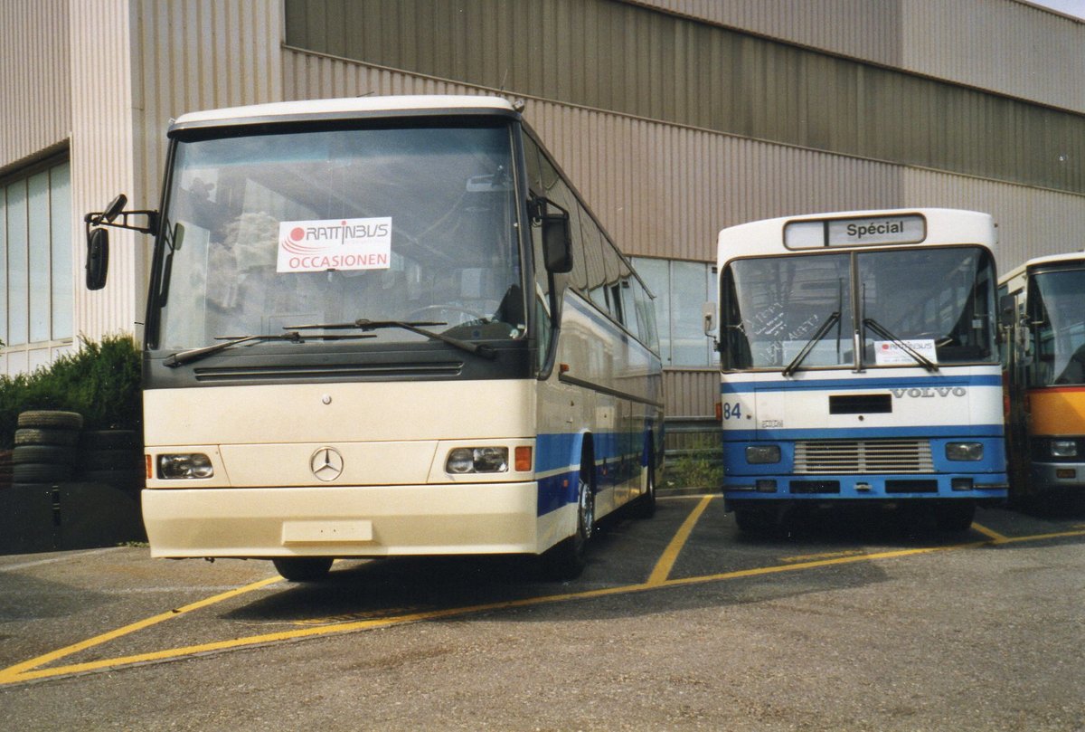 (R 2404) - Aus dem Archiv: ??? - Mercedes + VMCV Clarens - Nr. 84 - Volvo/Lauber am 27. Juni 2003 in Biel, Rattinbus
