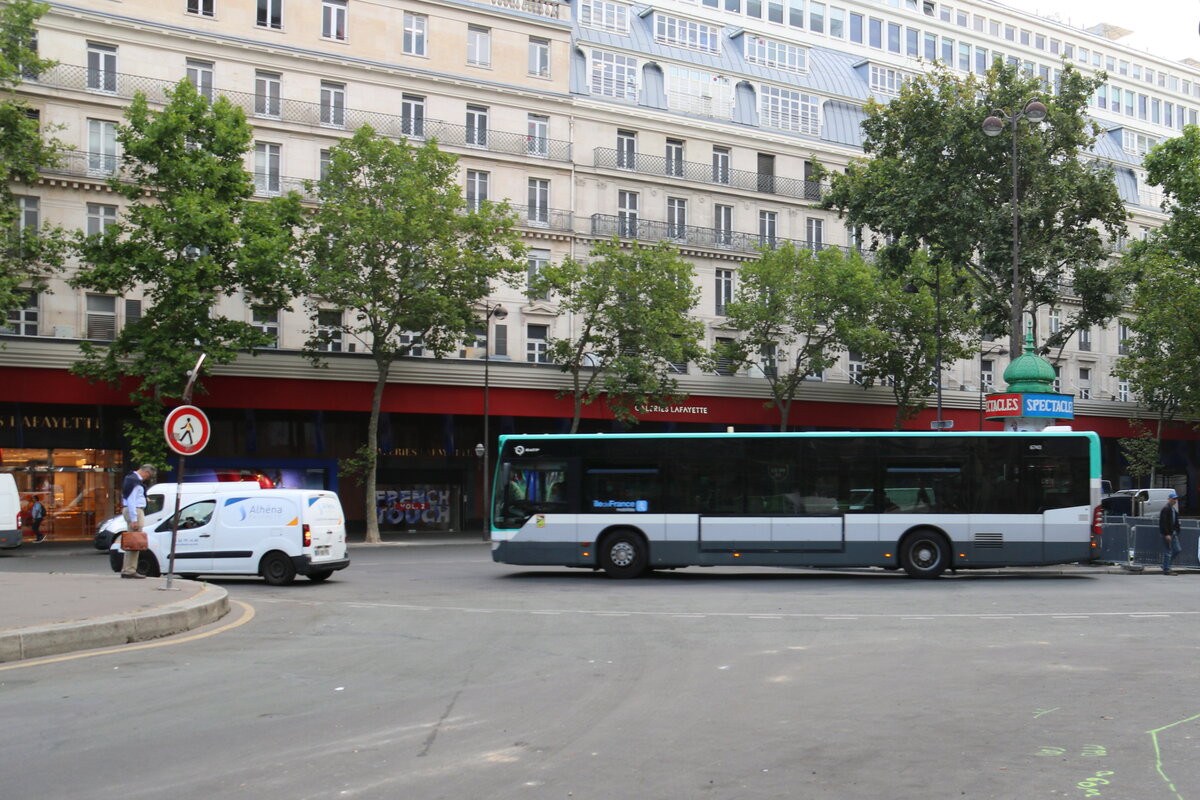 RATP Paris - Nr. 6743 - Mercedes Benz Citaro am 21. Juli 2023 in Paris (Aufnahme: Martin Beyer)