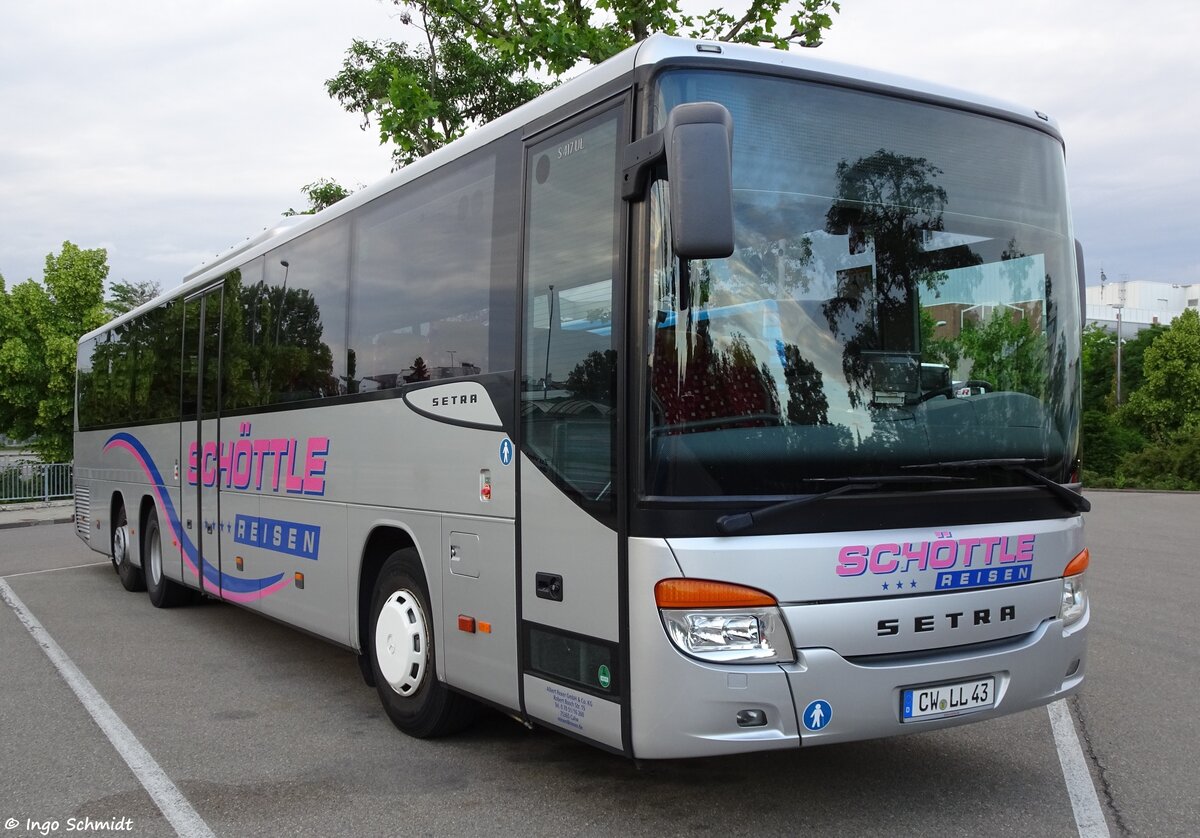 Rexer aus Calw | CW-LL 43 | Setra 417 UL | 28.06.2016 in Sindelfingen