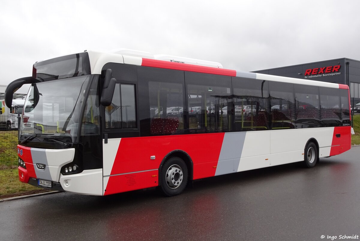 Rexer aus Calw | CW-LL 1181 | VDL Citea LLE 120.255 | 21.02.2016 in Calw