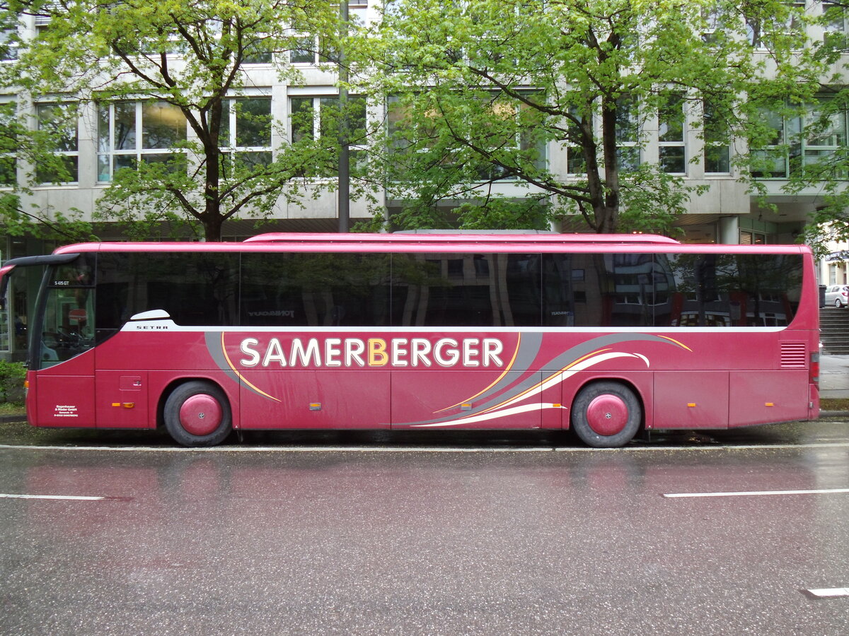 Rieder, Samerberg - Setra S 415 GT-HD am 10. April 2014 in Mnchen (Aufnahme: Martin Beyer)