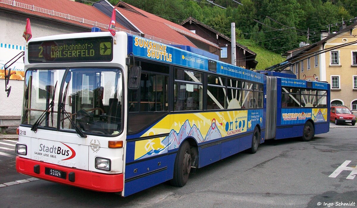 Salzburg AG | StadtBus | Nr. 218 | S 2.024 | Grf & Stift GE 112 M 16 | 2008 in Salzburg