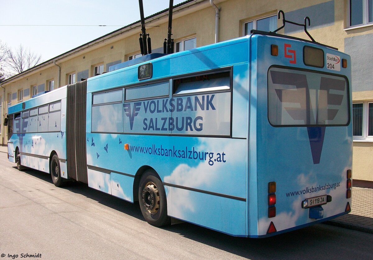 Salzburg AG | StadtBus | Nr. 204 | S-119 JA | Grf & Stift GE 112 M 16 | 05.04.2009 in Wals