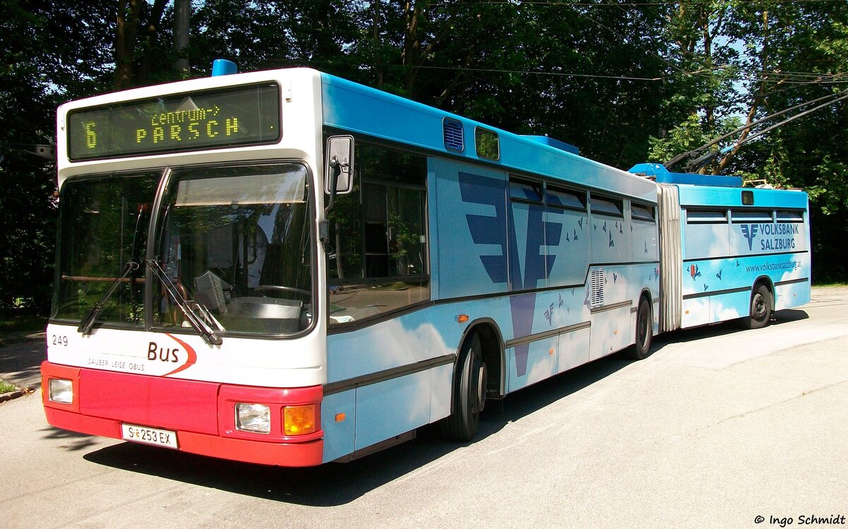 Salzburg AG | StadtBus | Nr. 249 | S-253 EX | Grf & Stift NGT 204 M 16 | 23.07.2009 in Salzburg
