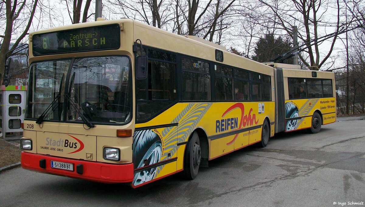 Salzburg AG | StadtBus | Nr. 208 | S-388 BT | Grf & Stift GE 112 M 16 | 2009 in Salzburg