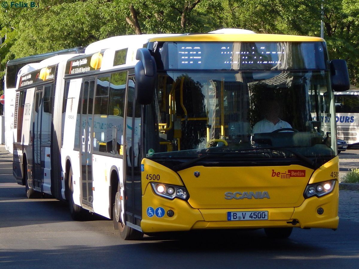 Scania Citywide der BVG in Berlin.