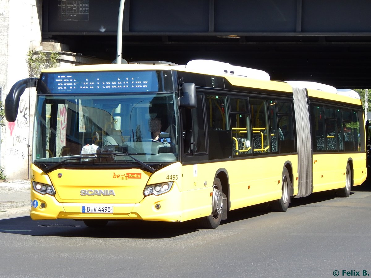 Scania Citywide der BVG in Berlin.