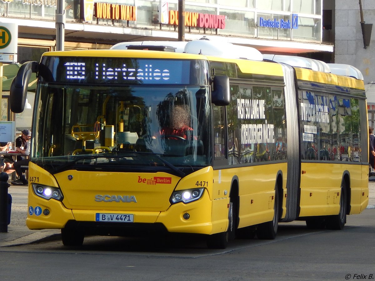 Scania Citywide der BVG in Berlin.