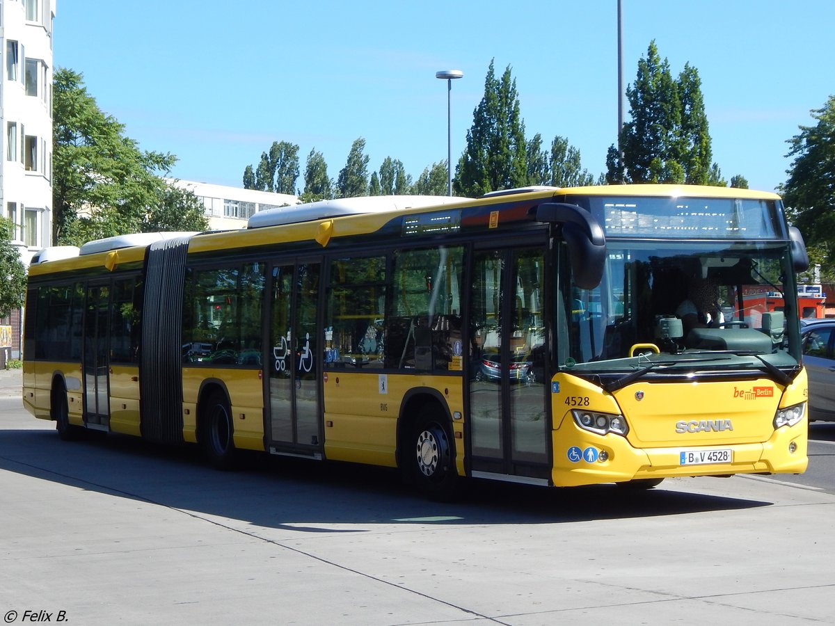 Scania Citywide der BVG in Berlin.