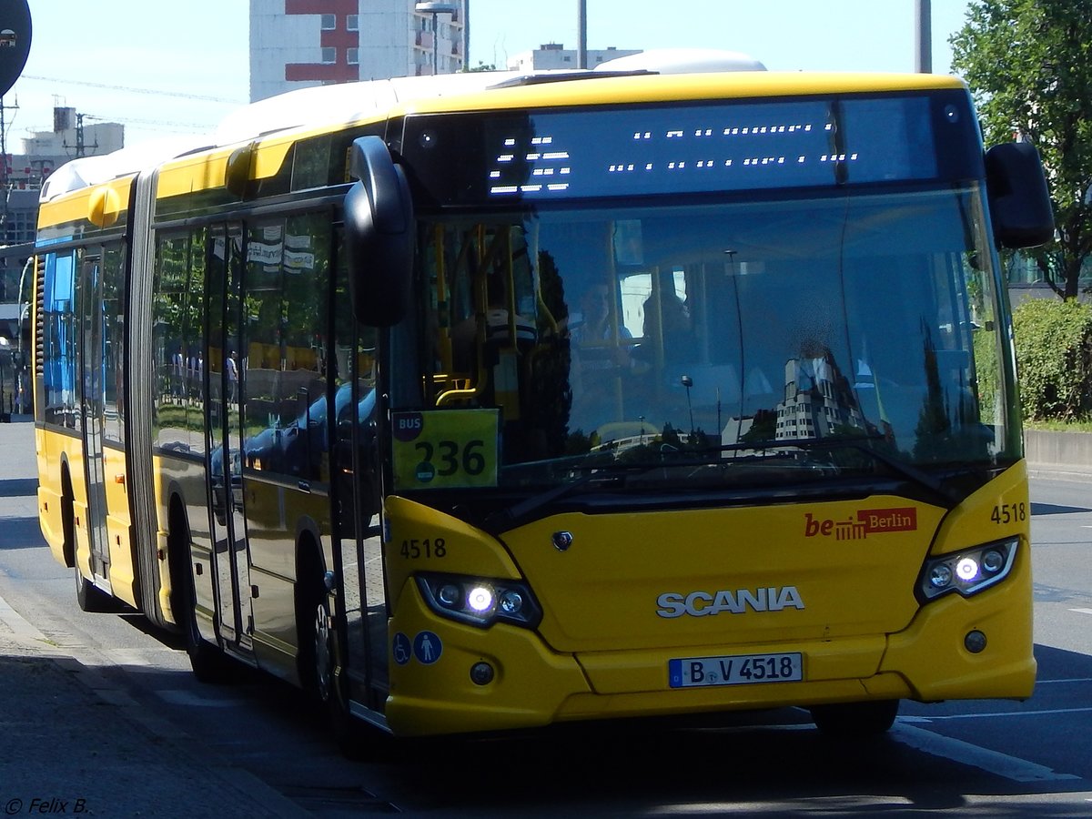 Scania Citywide der BVG in Berlin.