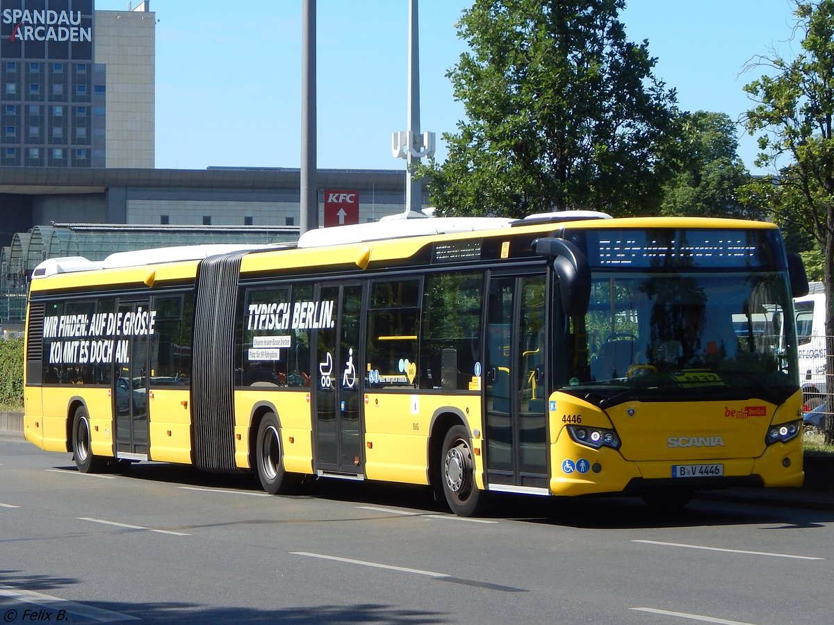 Scania Citywide der BVG in Berlin.