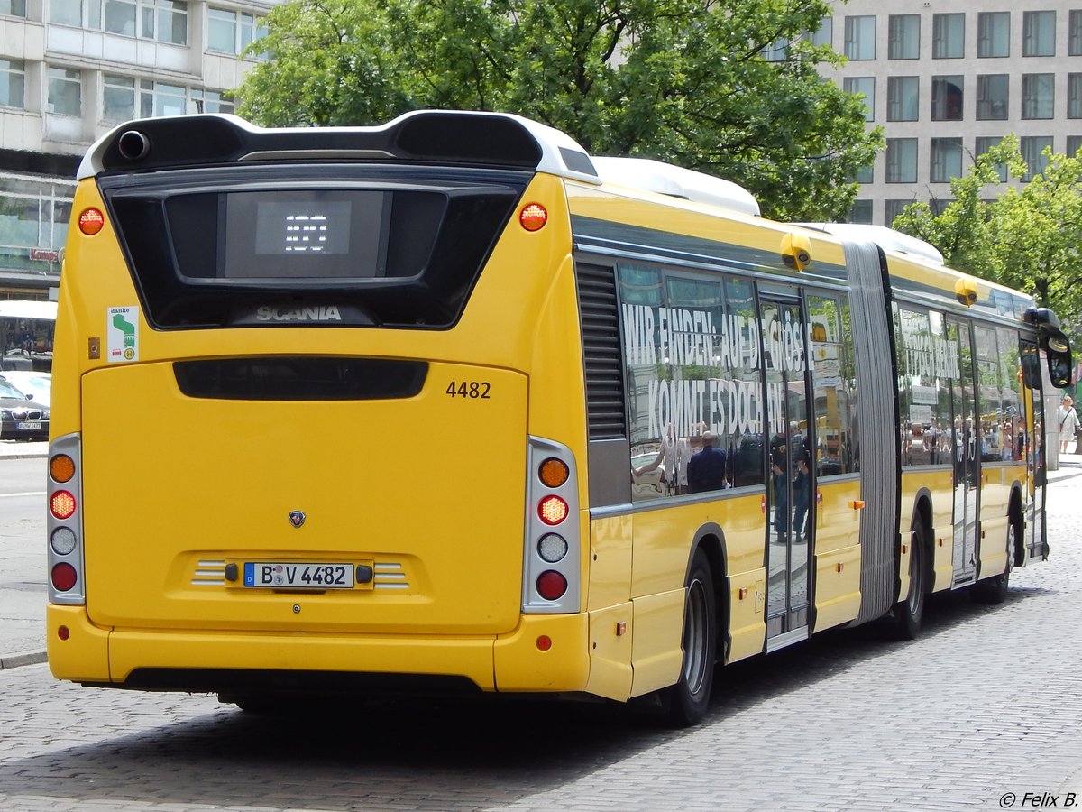 Scania Citywide der BVG in Berlin.