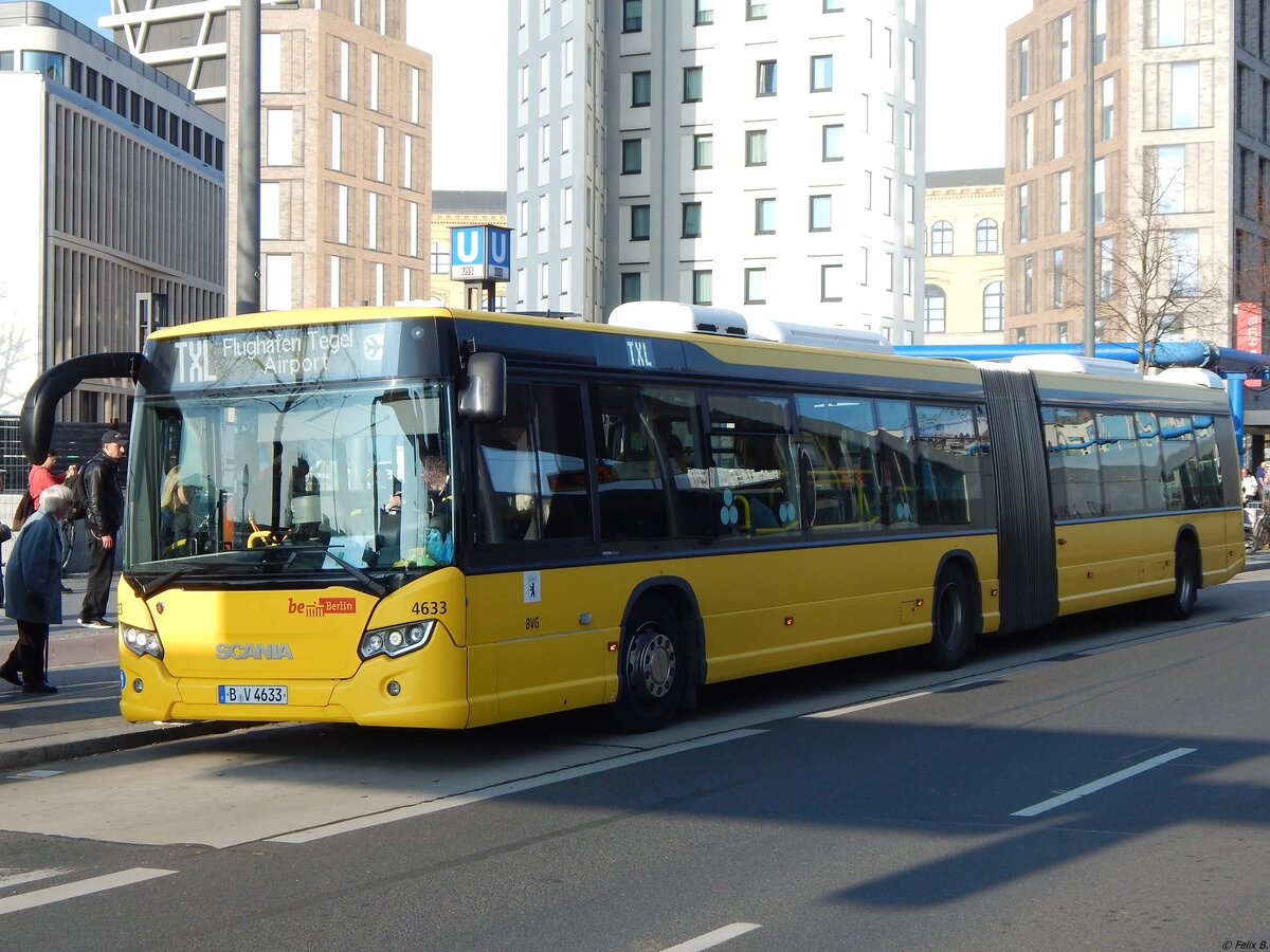 Scania Citywide der BVG in Berlin.