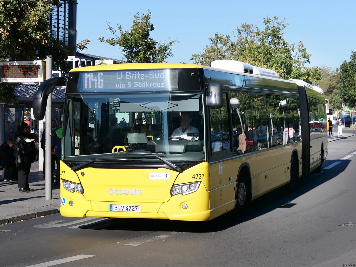 Scania Citywide der BVG in Berlin.