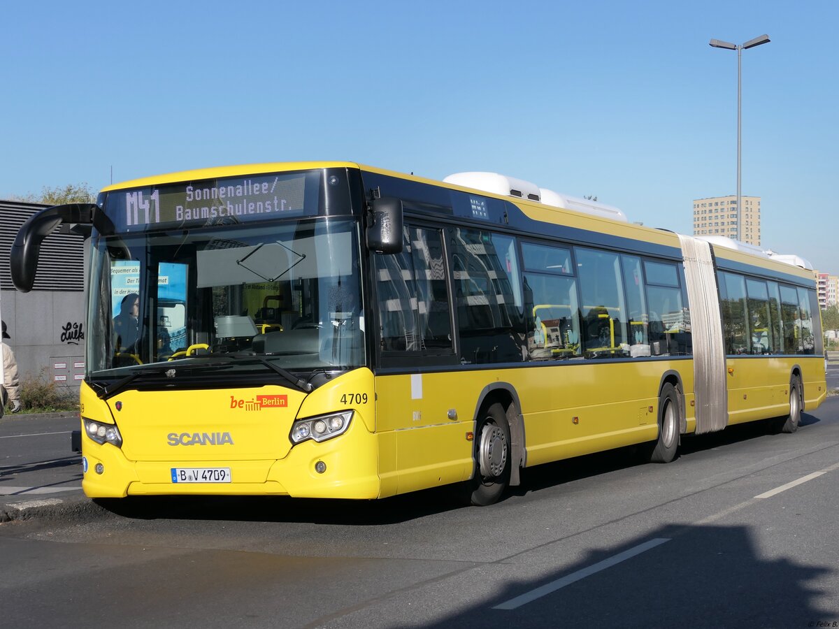 Scania Citywide der BVG in Berlin.