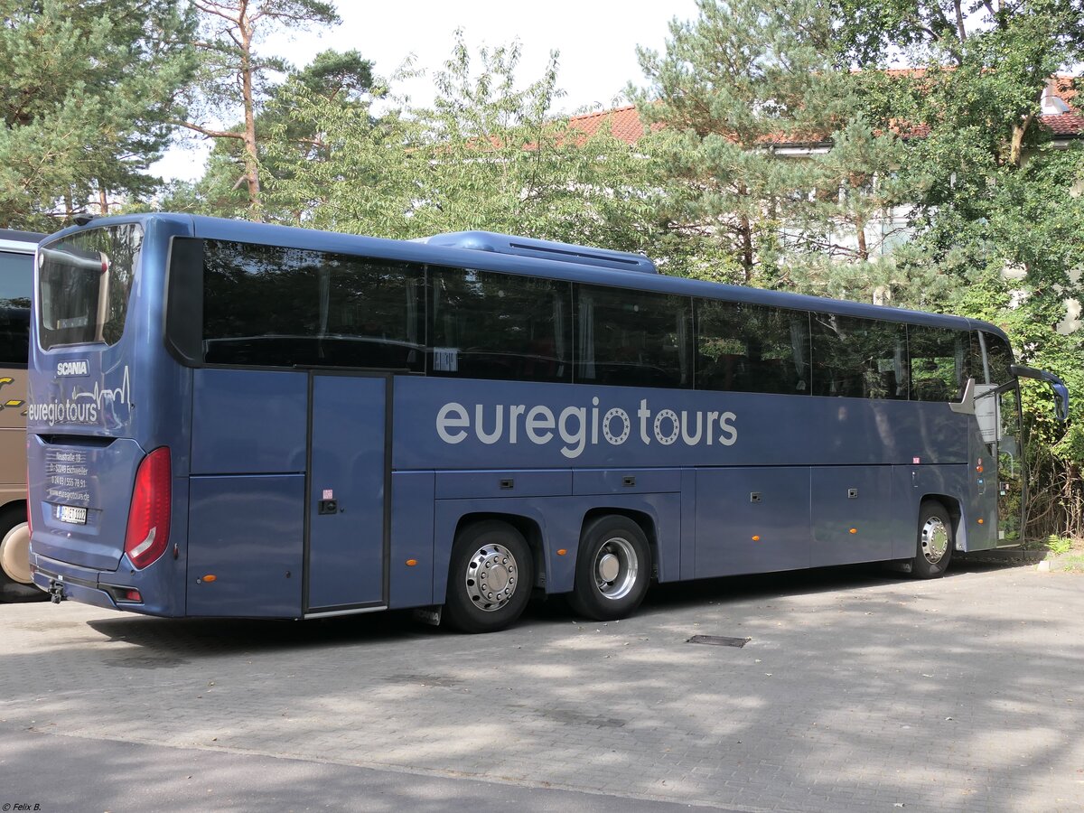 Scania InterLink von Euregio Tours aus Deutschland in Binz.