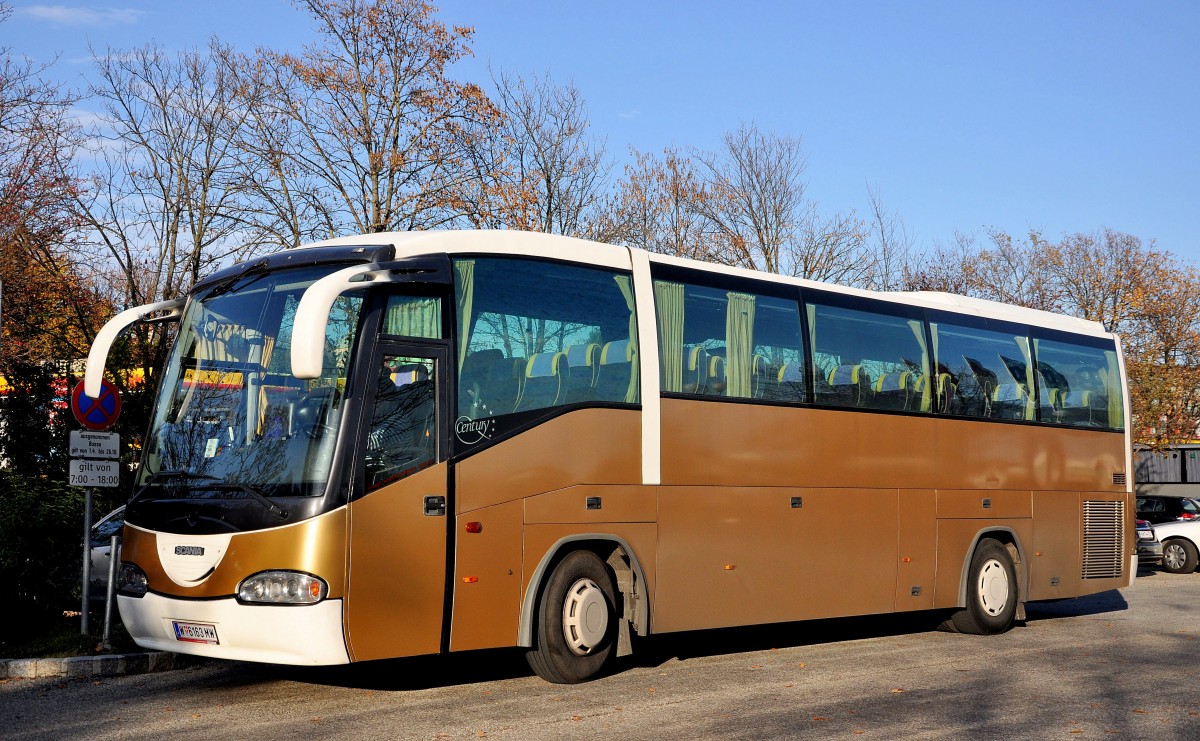 Scania Irizar Century von Burgstaller/sterreich im Okt. 2013 in Krems.