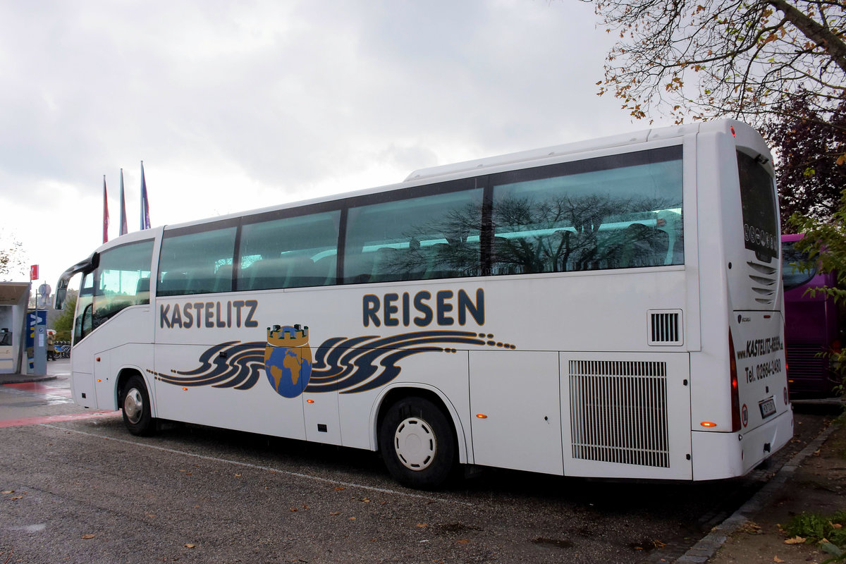 Scania Irizar von Kastelitz Reisen aus sterreich in Krems.