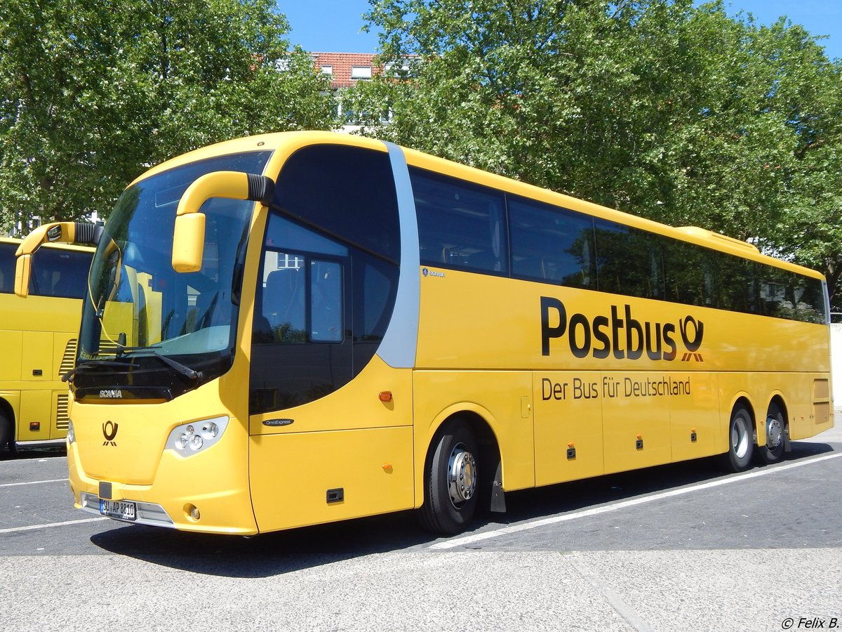 Scania OmniExpress von Postbus/Willms aus Deutschland in Berlin. 