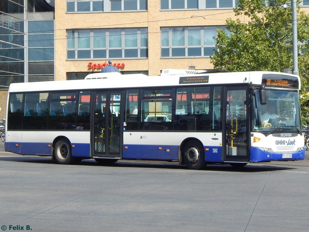 Scania OmniLink vom Busbetrieb W. Patzsch aus Deutschland in Potsdam.