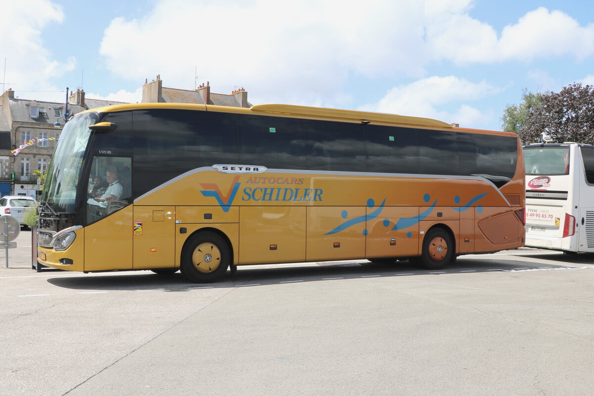 Schidler, Metz - Setra am 4. Juni 2026 in Concarneau (Aufnahme: Martin Beyer)