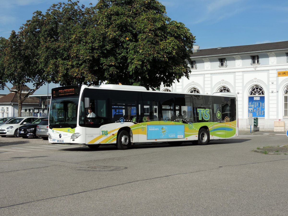 Selestat - 9. August 20019 : einer der beide Citaro C2 Dieselbusse.