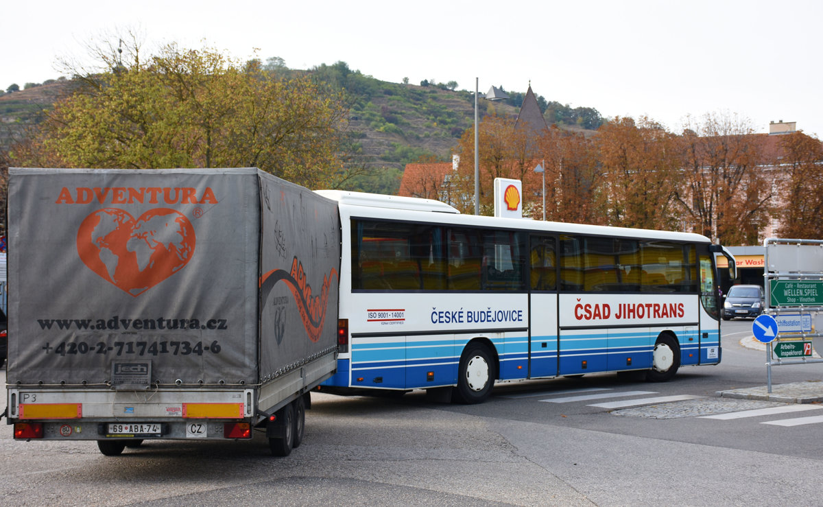 Setra 315 GT von Csad Jihotrans aus der CZ in Krems.