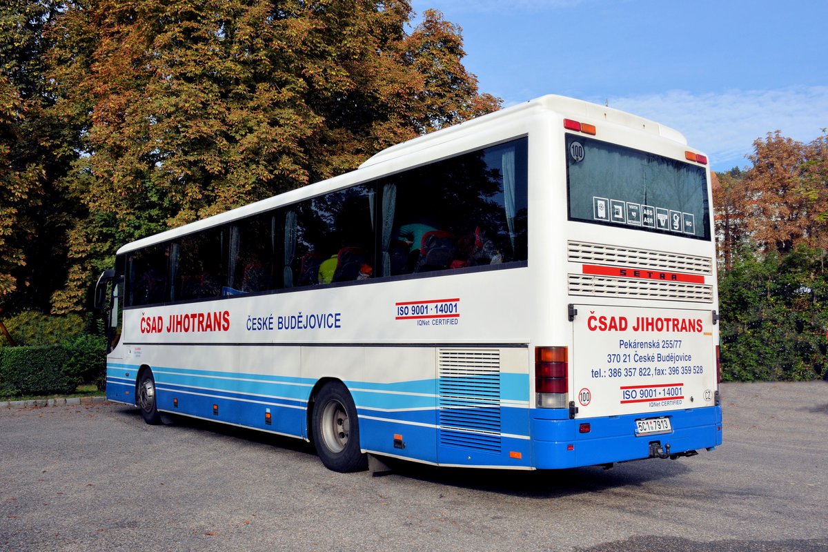 Setra 315 GT-HD von CSAD Jihotrans.cz in Krems gesehen.