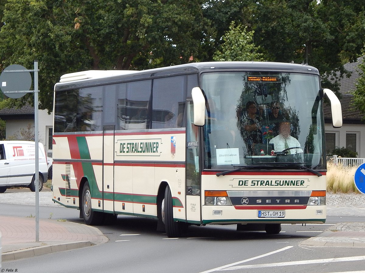 Setra 315 GT-HD von De Stralsunner aus Deutschland in Binz.