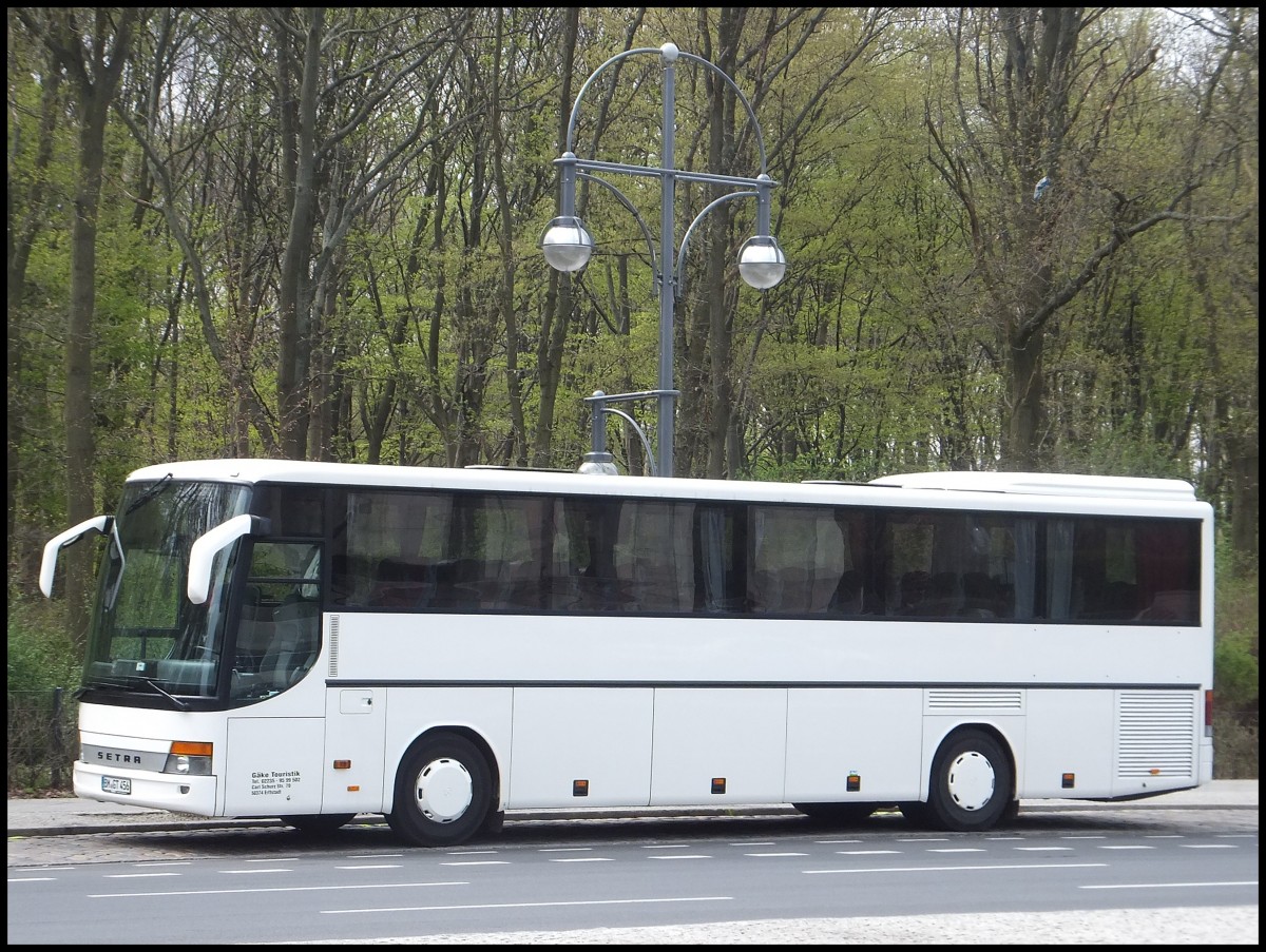 Setra 315 GT-HD von Grke Touristik aus Deutschland in Berlin.