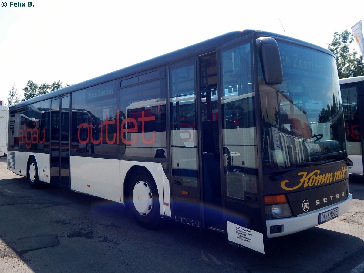 Setra 315 NF von Komm mit Reisen aus Deutschland in Ofterschwang.
