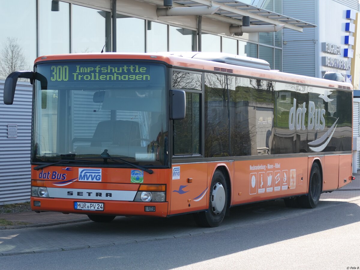 Setra 315 NF der MVVG in Trollenhagen.