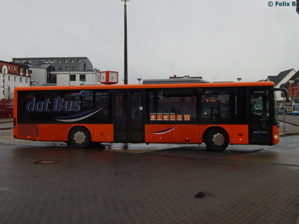 Setra 315 NF der PVM Waren in Neubrandenburg. 