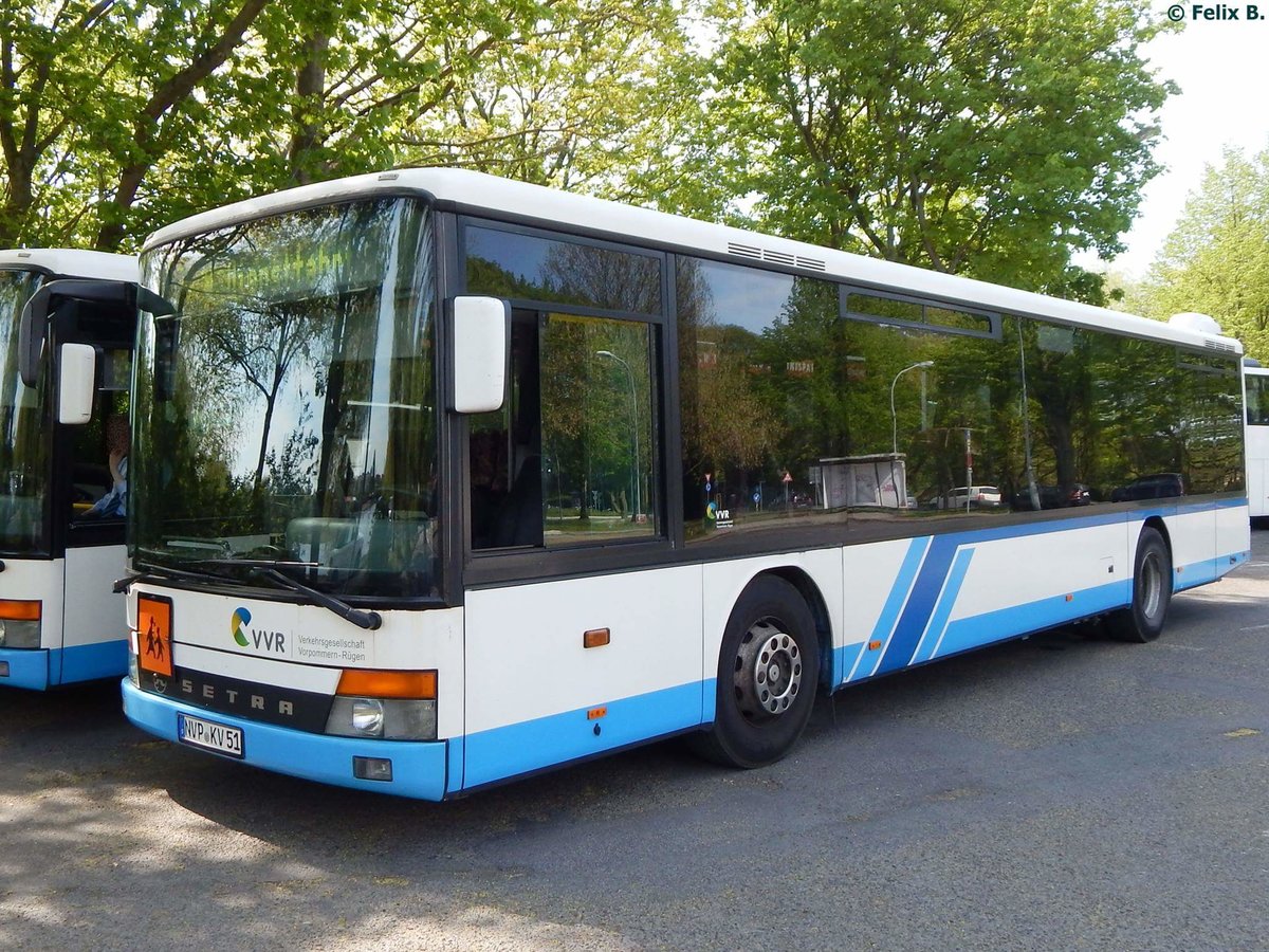 Setra 315 NF der VVR in Stralsund.