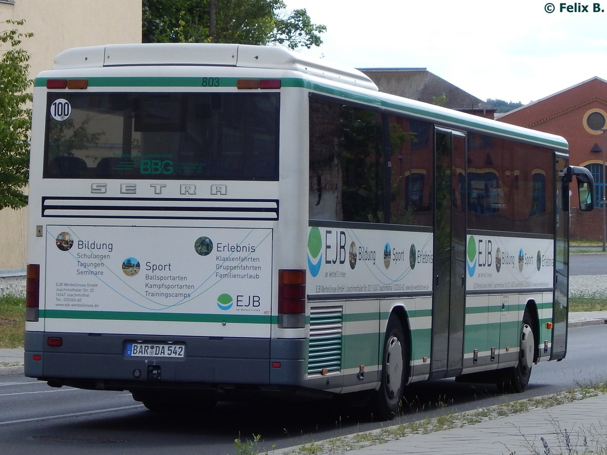 Setra 315 UL der Barnimer Busgesellschaft in Eberswalde.