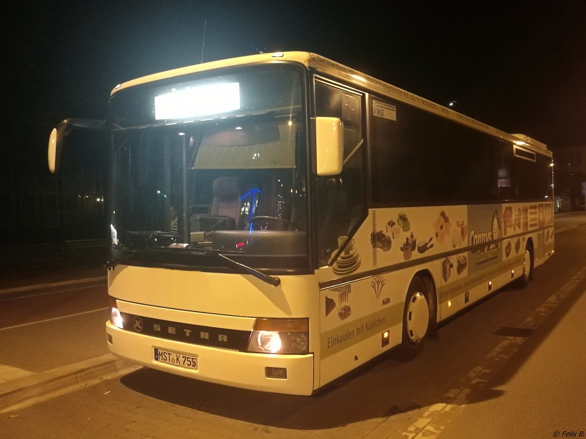 Setra 315 UL von Becker-Strelitz Reisen aus Deutschland in Neubrandenburg.