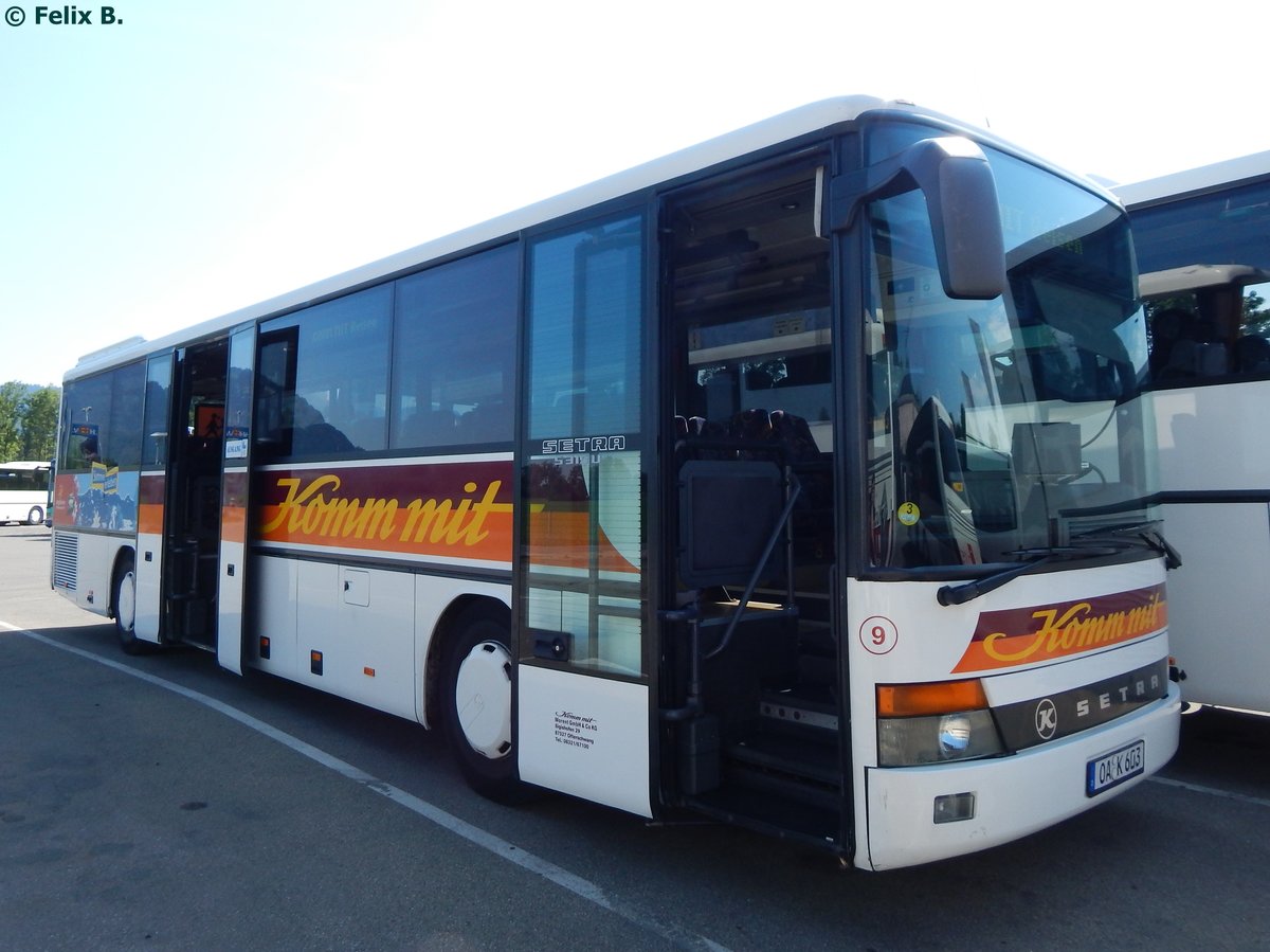 Setra 315 UL von Komm mit Reisen aus Deutschland in Ofterschwang.