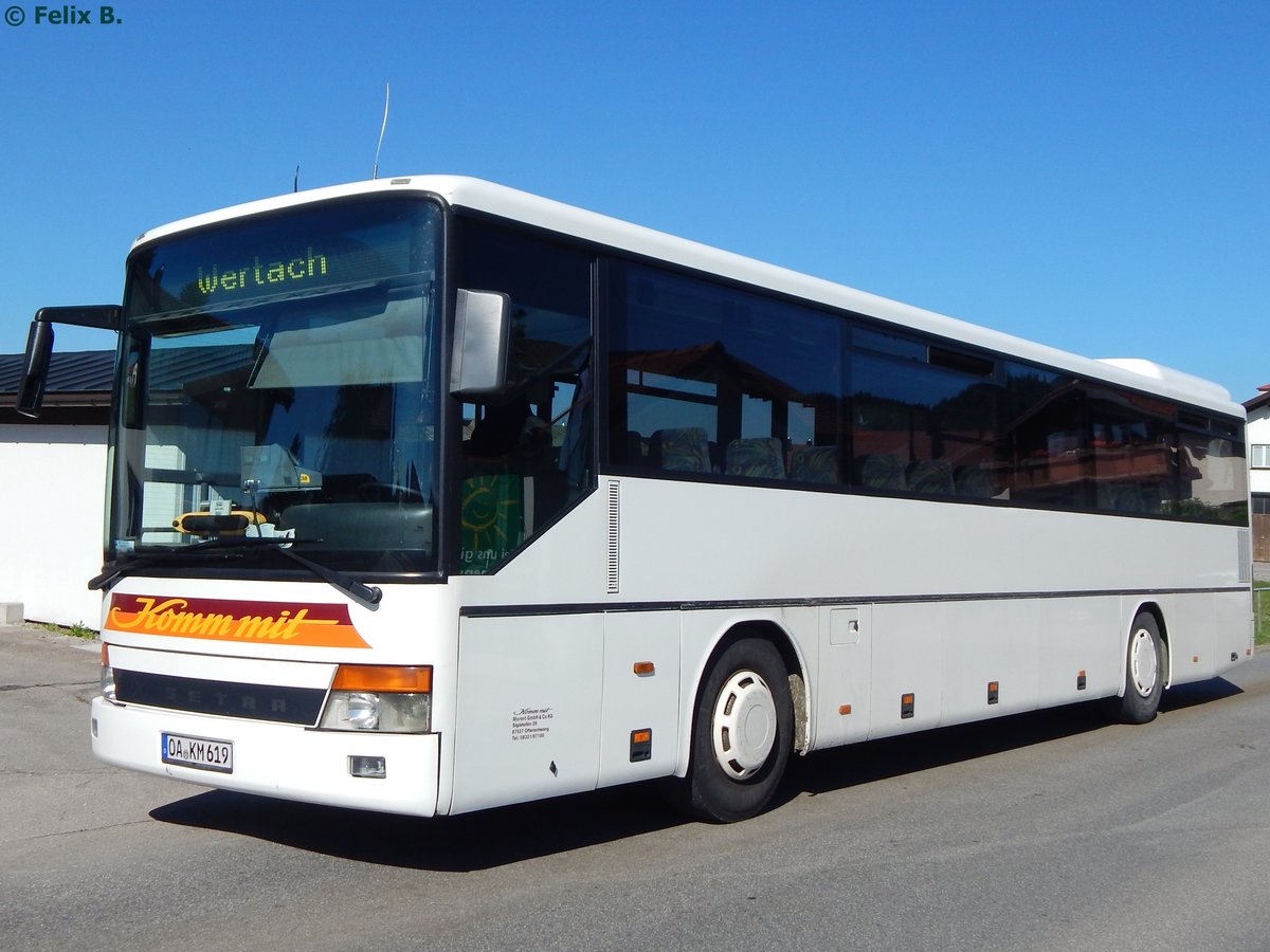 Setra 315 UL von Komm mit Reisen aus Deutschland in Wertach.