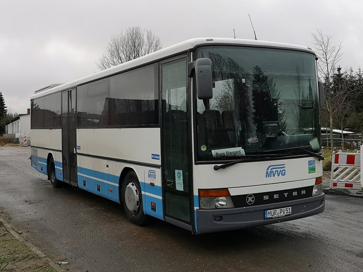 Setra 315 UL der MVVG in Bredenfelde.