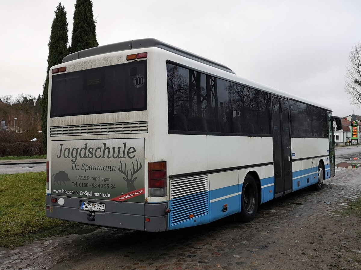 Setra 315 UL der MVVG in Burg Stargard.