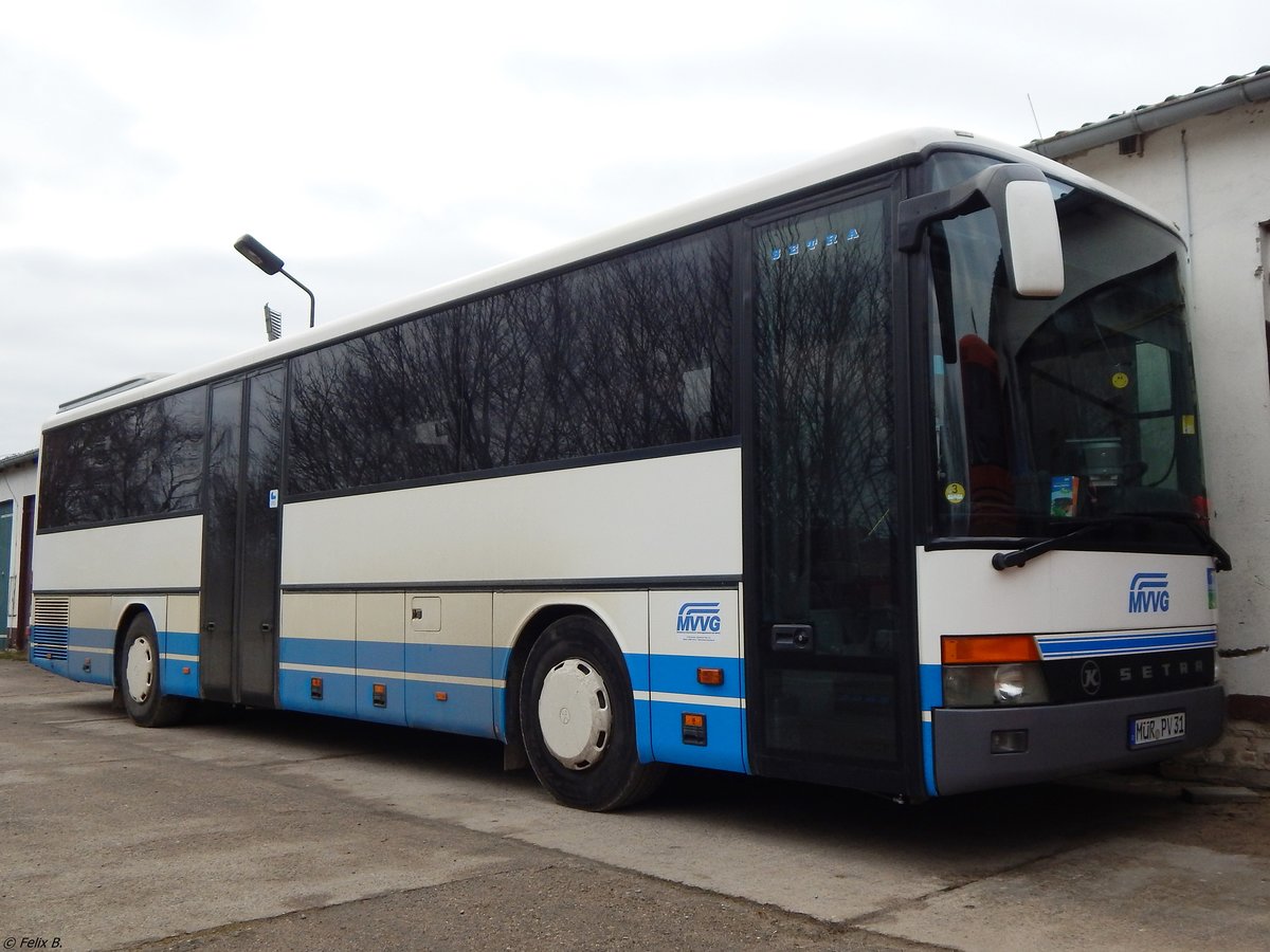 Setra 315 UL der MVVG in Malchow.