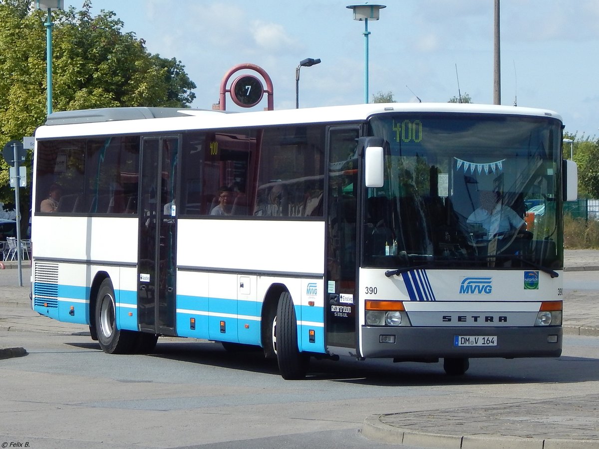 Setra 315 UL der MVVG in Neubrandenburg.