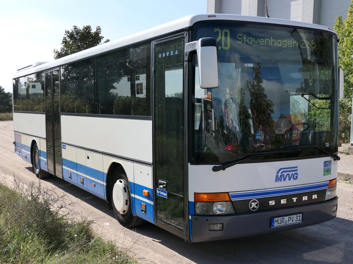 Setra 315 UL der MVVG in Waren.