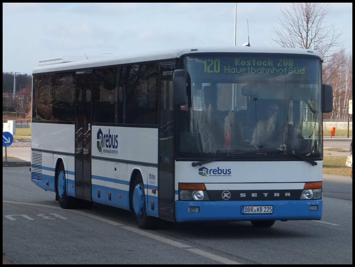 Setra 315 UL von Regionalbus Rostock in Rostock.