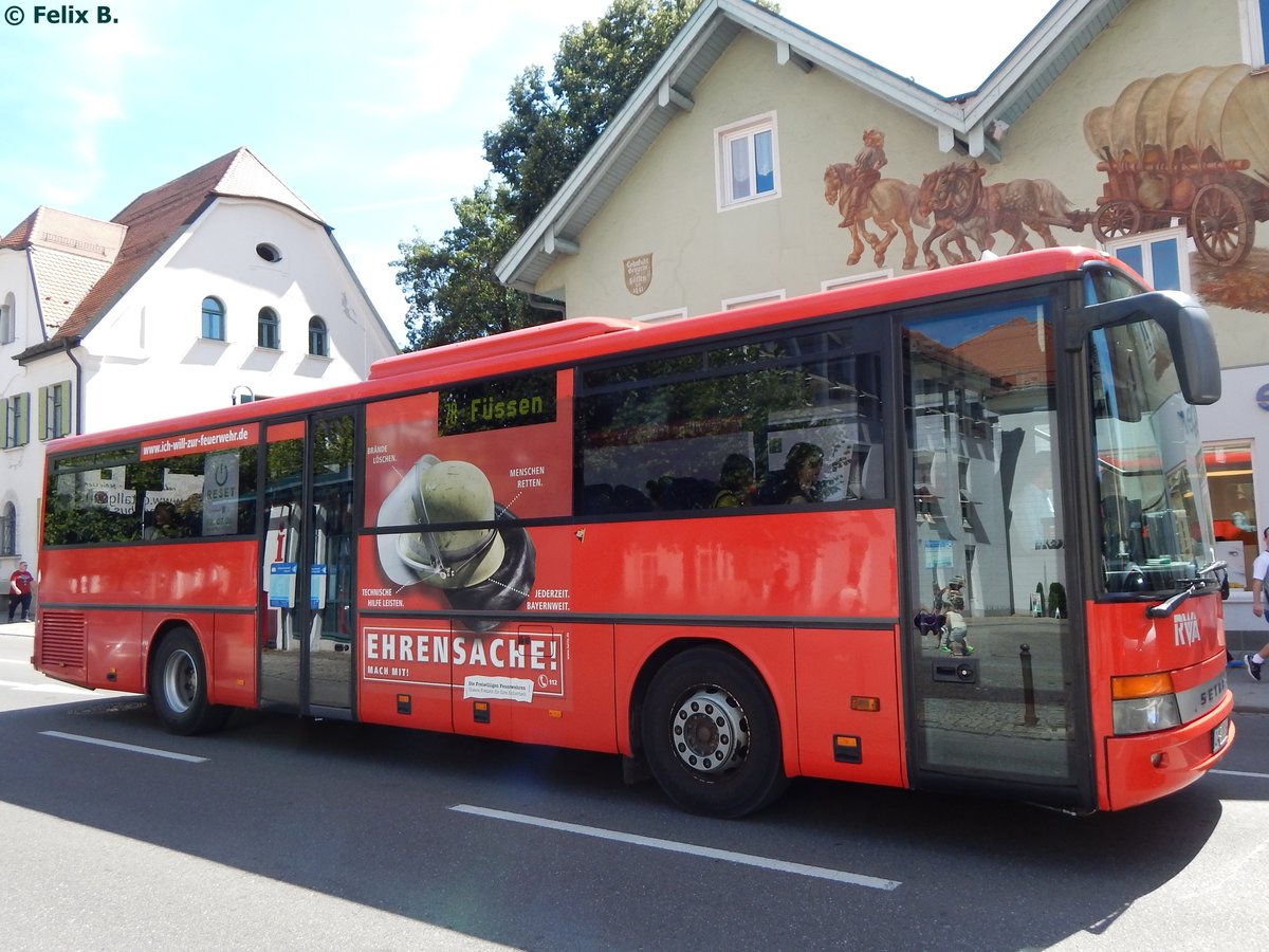 Setra 315 UL von Regionalverkehr Allgäu in Füssen.