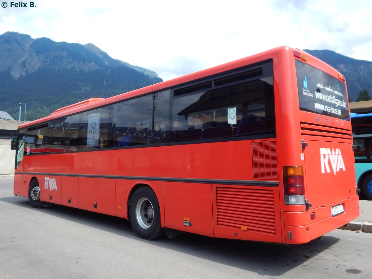 Setra 315 UL von Regionalverkehr Allgäu in Oberstdorf.