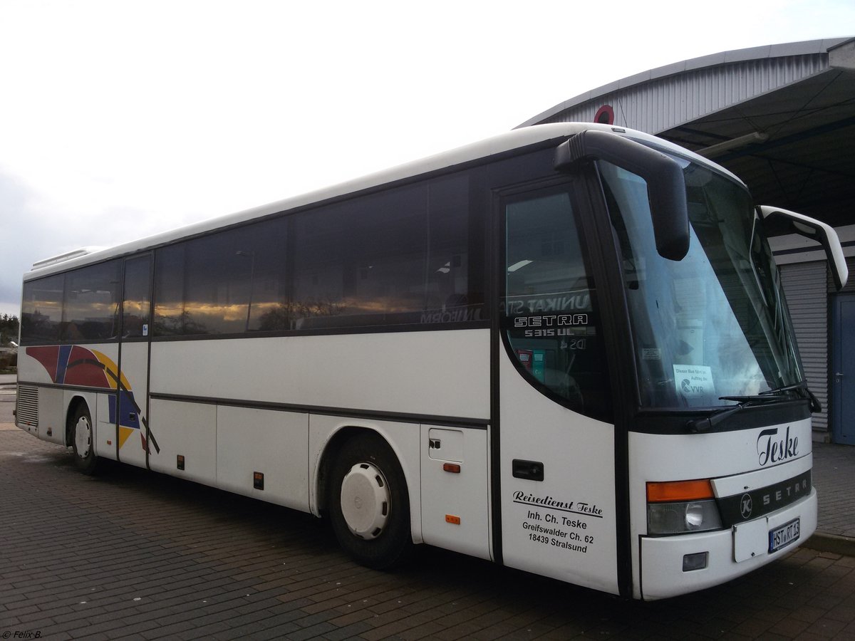 Setra 315 UL vom Reisedienst Teske aus Deutschland in Bergen.