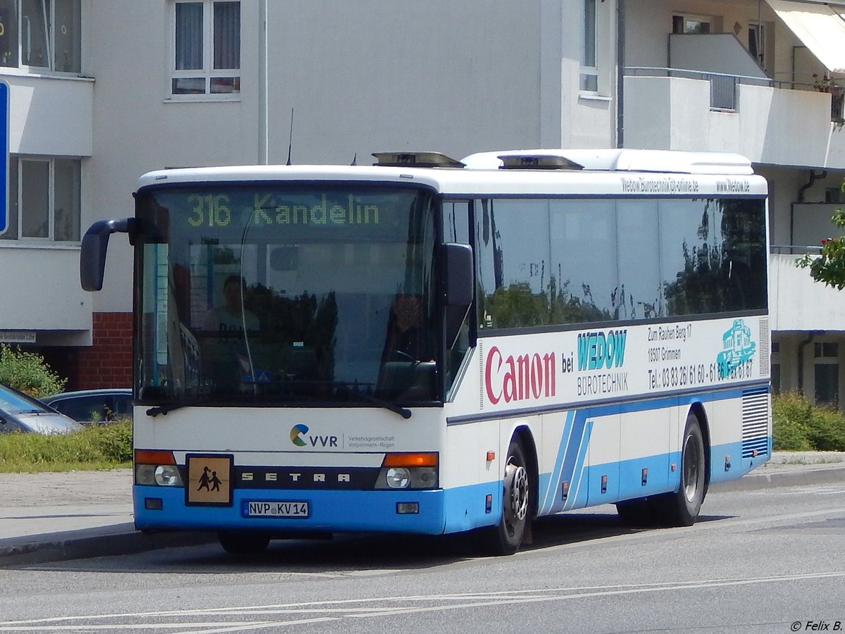 Setra 315 UL der VVR in Grimmen.