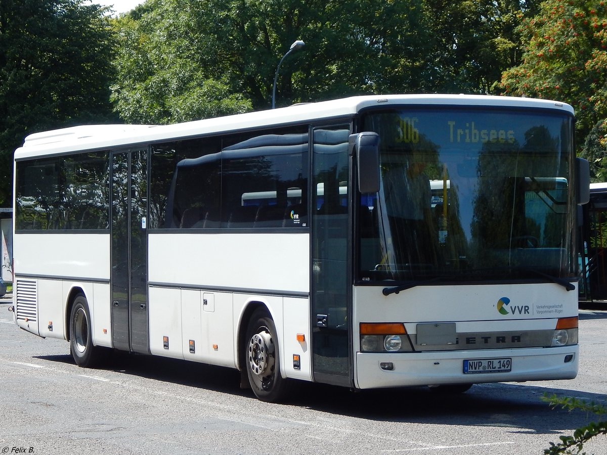 Setra 315 UL der VVR in Stralsund.